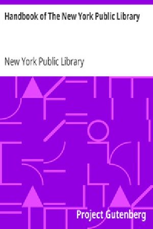 [Gutenberg 27954] • Handbook of The New York Public Library